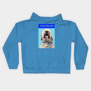 Hug Dealer (Doodle dog) Kids Hoodie